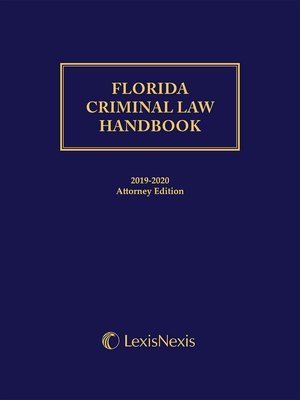 cover image of Florida Criminal Law Handbook